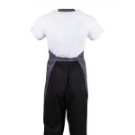 Whites V Neck Service Apron Charcoal - Image 7