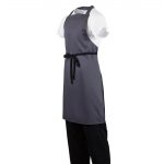 Whites Polycotton Bib Apron Charcoal - Image 7