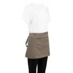 Whites Short Bistro Apron Olive - Image 7