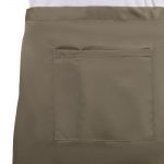 Whites Short Bistro Apron Tan - Image 9
