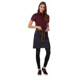 Chef Works Urban Memphis Half Bistro Apron Indigo - Image 2