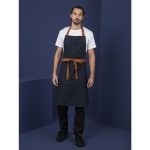 Southside Bistro Apron Denim-Blue With Tan Ties - Image 11