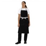 Southside Bib Apron Denim Black - Image 6