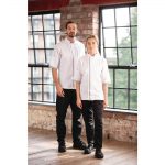 Southside Unisex Chef Jacket White L - Image 3
