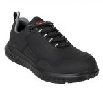 Slipbuster Microfibre Safety Trainers Matte Black 37