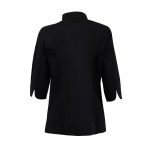 Whites Ladies Fitted Chef Jacket Black Size L - Image 6