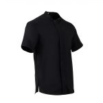 Southside Harlem Short Sleeve Chef Jacket Black Size L - Image 7