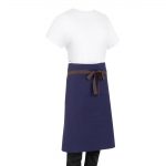 Southside Cotton Canvas Bistro Apron Navy - Image 6