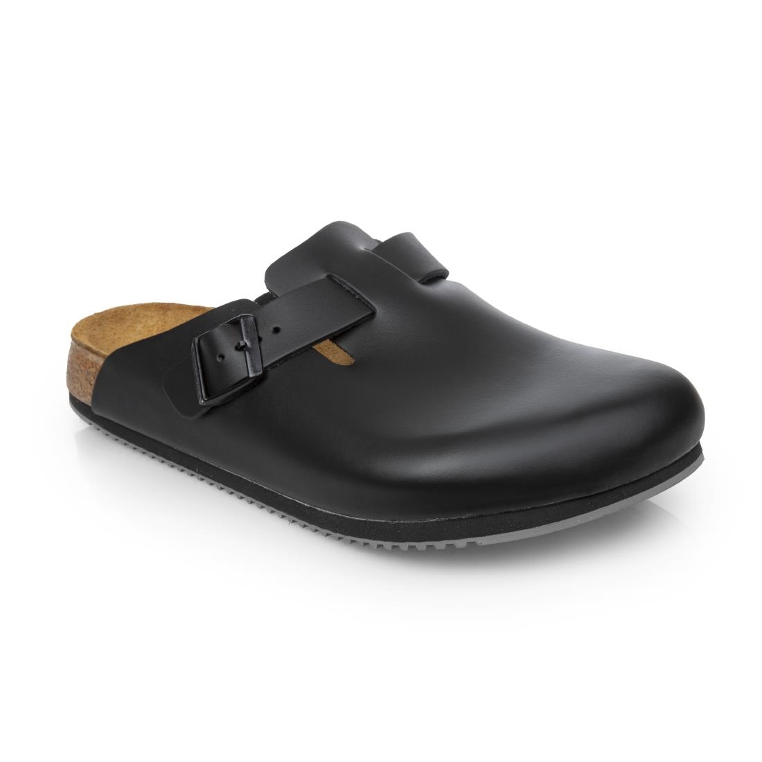 bb129_birkenstocknew2021-0.jpg Birkenstock Super Grip Professional Boston Clogs Black 38 - Image 1