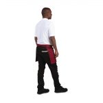 Whites Short Bistro Apron Burgundy - Image 2
