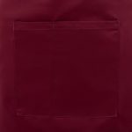 Whites Short Bistro Apron Burgundy - Image 12
