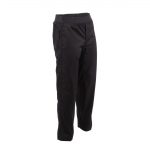 Chef Works Men's Lightweight Slim Trouser Black Size M - Image 3