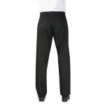 Chef Works Men's Lightweight Slim Trouser Black Size M - Image 11