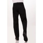 Chef Works Men's Lightweight Slim Trouser Black Size M - Image 13