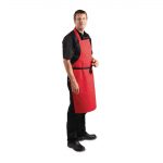 Whites Bib Apron Red - Image 3