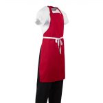 Whites Bib Apron Red - Image 5