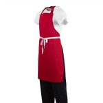 Whites Bib Apron Red - Image 6