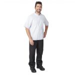 Nisbets Essentials Short Sleeve Chefs Jacket White XXL (2 pack) - Image 4