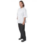 Nisbets Essentials Short Sleeve Chefs Jacket White XXL (2 pack) - Image 5