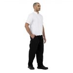 Nisbets Essentials Short Sleeve Chefs Jacket White XXL (2 pack) - Image 8
