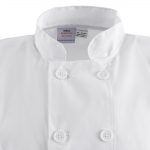 Nisbets Essentials Short Sleeve Chefs Jacket White XXL (2 pack) - Image 16