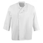 Whites Atlanta Unisex Chef Jacket Teflon White M - Image 3