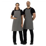 Southside Cotton Canvas Bib Apron Khaki - Image 13