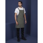 Southside Cotton Canvas Bib Apron Khaki - Image 16