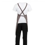 Southside Cotton Canvas Bib Apron Washed Grey - Image 4