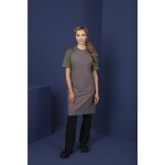 Southside Cotton Canvas Bib Apron Washed Grey - Image 9