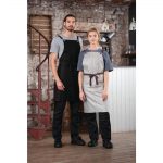 Southside Linen Blend Bib Apron Black - Image 15