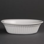 Olympia Whiteware Oval Pie Dishes 170mm (6 Pack) - Image 2