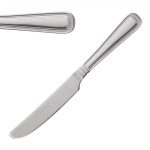 Olympia Bead Solid Handle Table Knife (12 Pack)