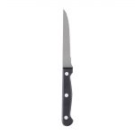 Olympia Taverna Serrated Steak Knives with Black Handles (12 Pack) - Image 4