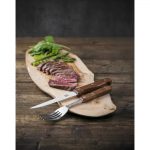Olympia Steak Knives with Merbau Wood Handles (12 Pack) - Image 3