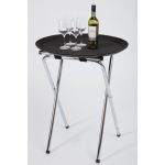 Olympia Chrome-Plated Steel Folding Tray Stand - Image 4