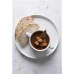 Olympia Whiteware Soup Bowls with Handles 400ml (6 Pack) - Image 3