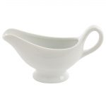 Olympia Whiteware Gravy Boats 180ml (6 Pack) - Image 3