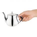 Olympia Arabian Stainless Steel Teapot 400ml - Image 3