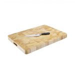 Vogue Rectangular Wooden Chopping Board Large 610x455mm - Image 2
