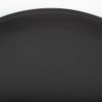 Olympia Kristallon Polypropylene Round Non-Slip Tray Black 406mm - Image 2