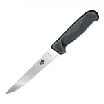 Victorinox Fibrox Straight Boning Knife Black 12cm