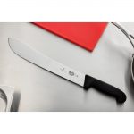 Victorinox Fibrox Butchers Steak Knife Black 31cm - Image 6