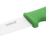 Hygiplas Serrated Vegetable Knife Green 10.5cm - Image 3