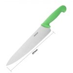 Hygiplas Chef Knife Green 25cm - Image 5