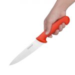 Hygiplas Chef Knife Red 15.5cm - Image 2