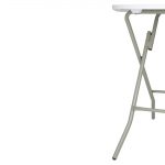Bolero Round Folding Table Granite White 600mm (Single) - Image 4