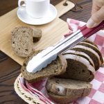 Hygiplas Colour Coded Red Serving Tongs 300mm - Image 4