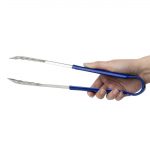 Hygiplas Colour Coded Blue Serving Tongs 300mm - Image 5