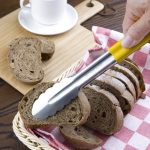 Hygiplas Colour Coded Yellow Serving Tongs 300mm - Image 4